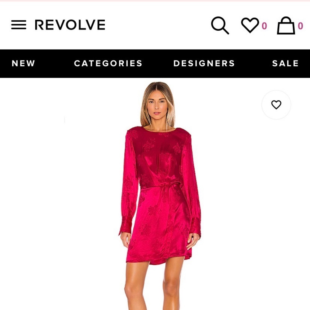 1. State Floral Jacquard Dress in Retro Pink